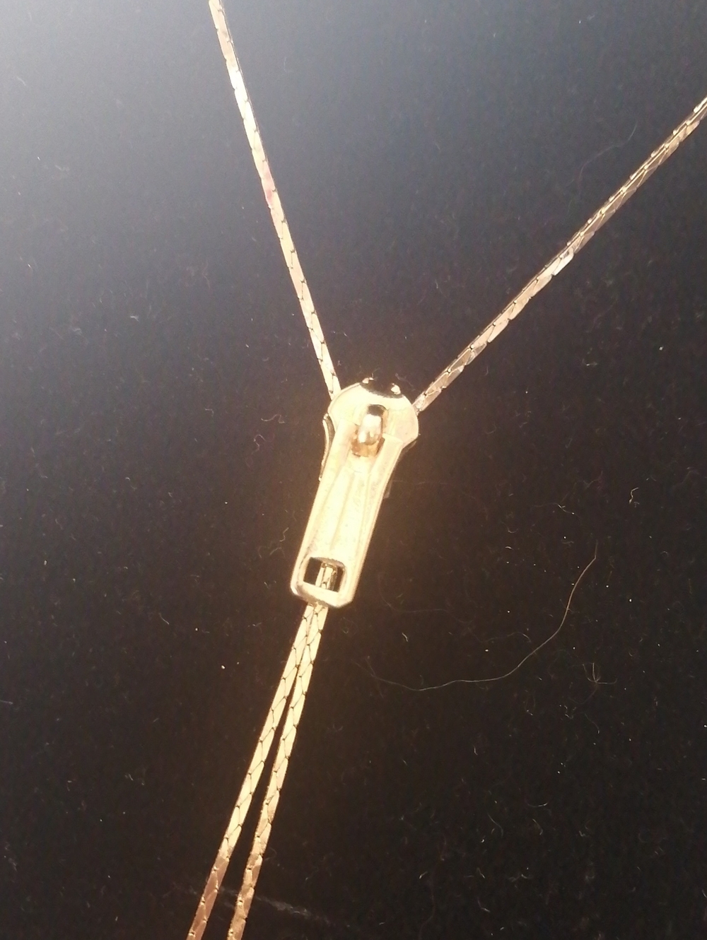 Gold Slide Lariat Necklace - Women Jewelry